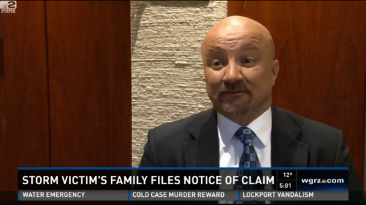 Family of November Storm Victim Donald Abate Files Notice of Claim Against County
