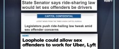 Uber/Lyft Drivers and Sex Offenses