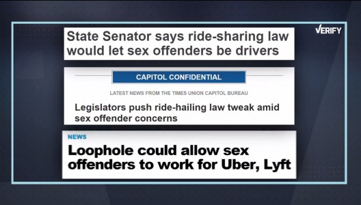 Uber/Lyft Drivers and Sex Offenses